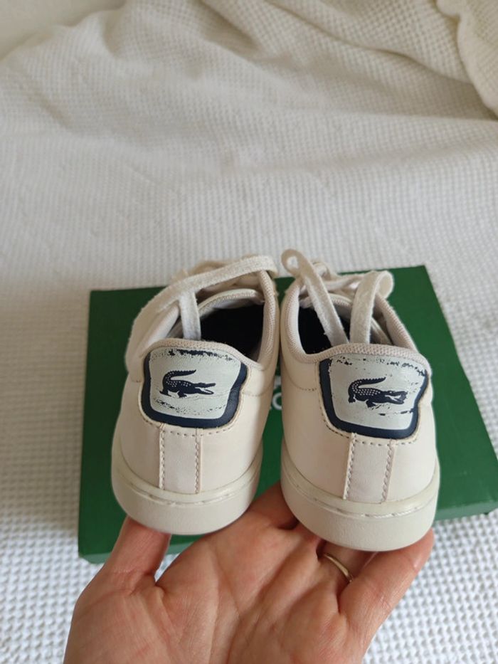 Paire de baskets / tennis Lacoste pointure 33 - photo numéro 5