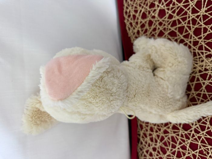 Peluche Loup chien Crème - photo numéro 6