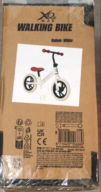 Draisienne XQMAX Blanche