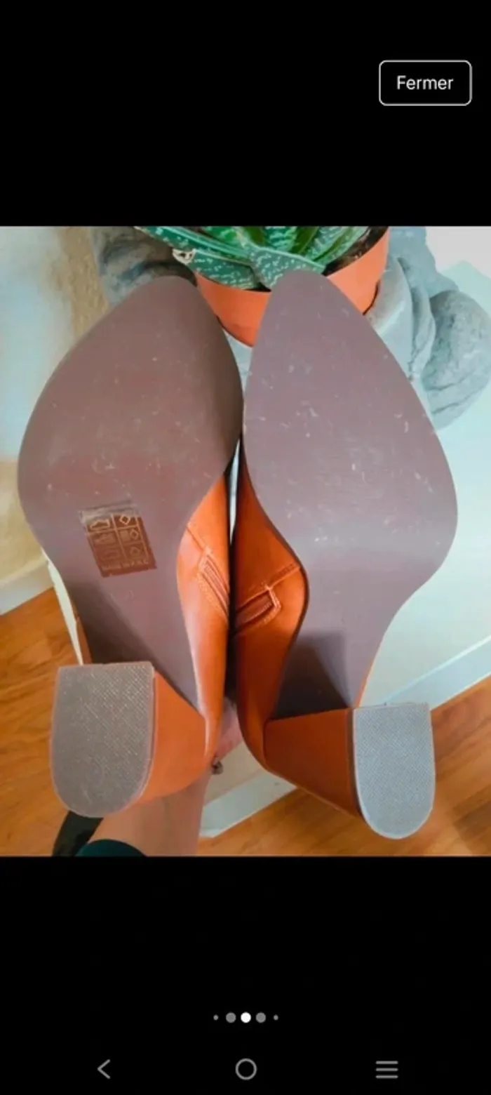 Magnifiques bottines neuves femme marque Mia shoes pointure 39 - photo numéro 6