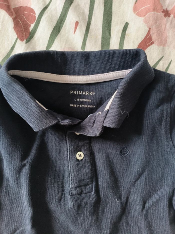 Polo manches courtes marine - photo numéro 3