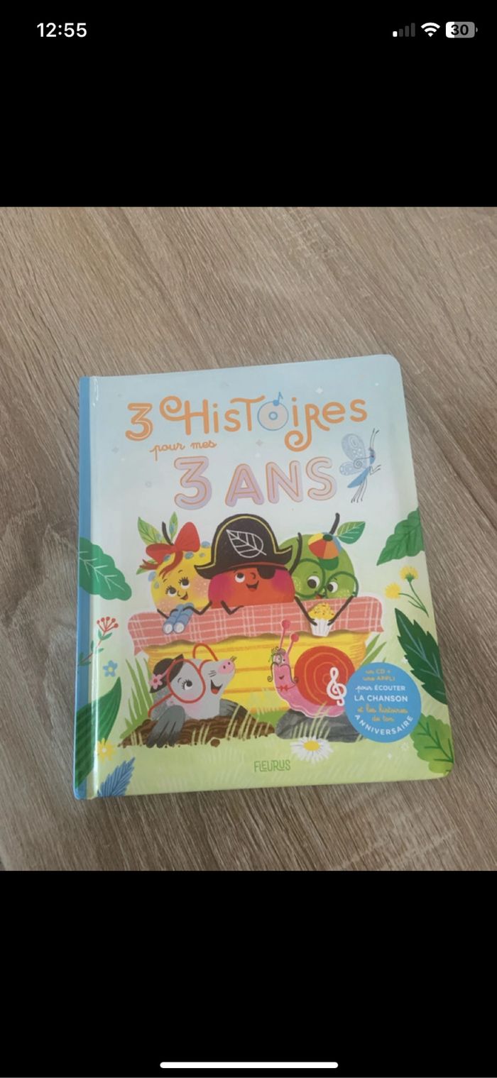 Livre 3 ans