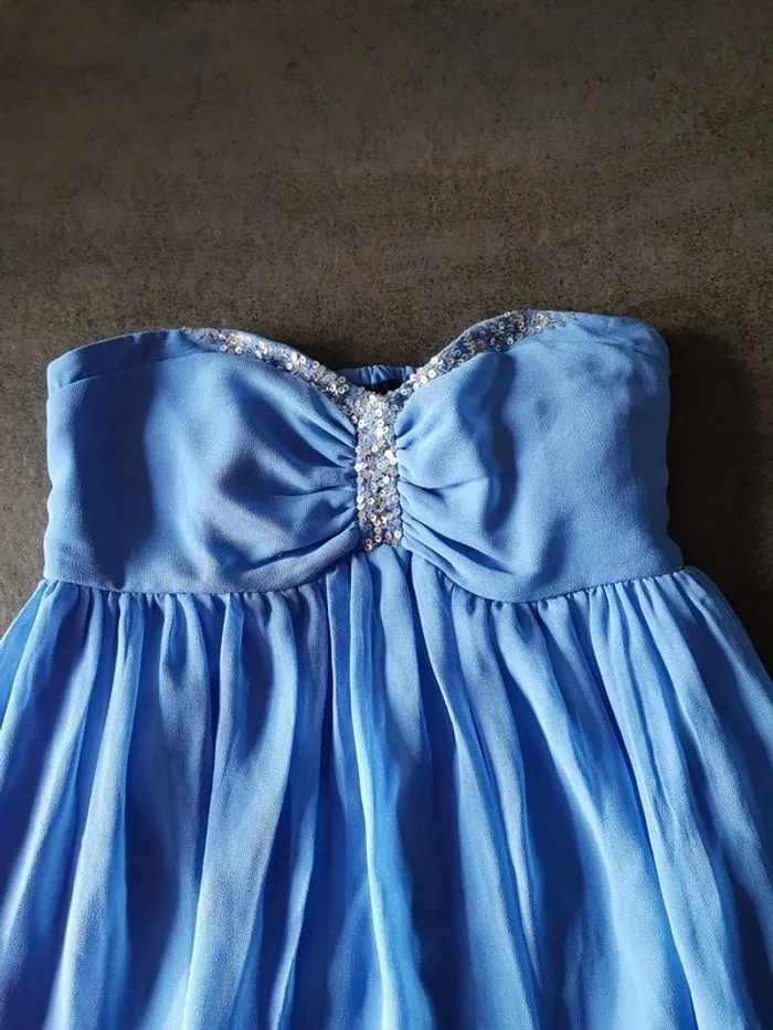 Robe Kiabi bleu/stars 36