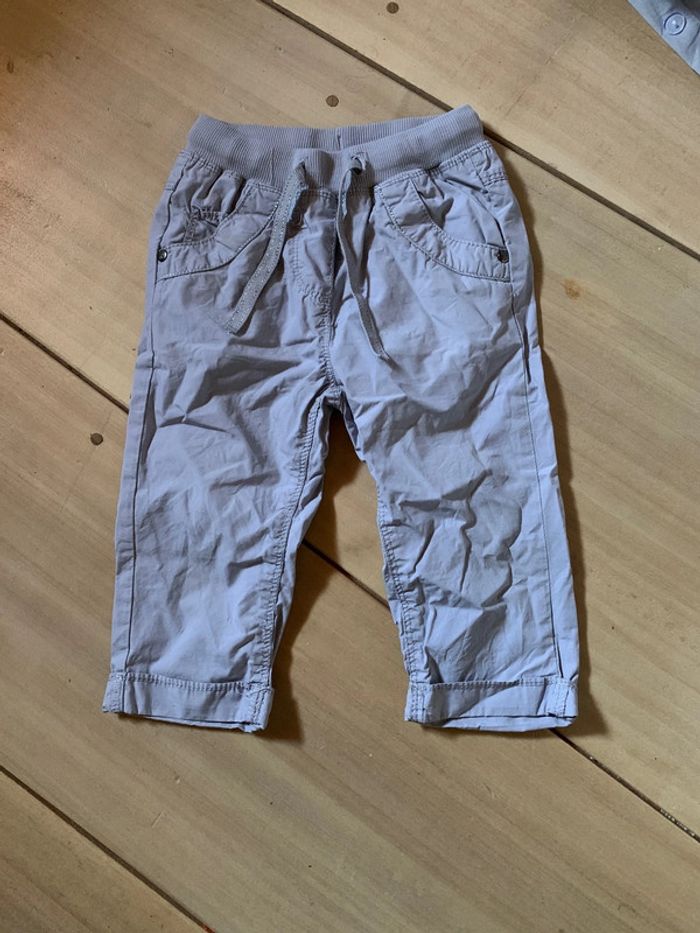 Pantalon fin gris très clair Orchestra 3 ans