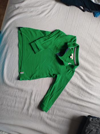 Polo vert du pareil au même 4 ans