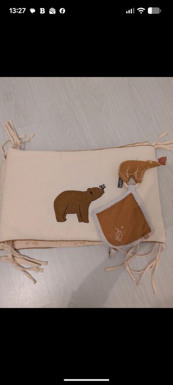 Tour de lit doudou orsino / ourson / ours