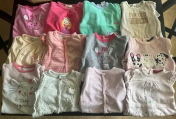 Très beau Lots de 12 pyjama pour bébé fille
