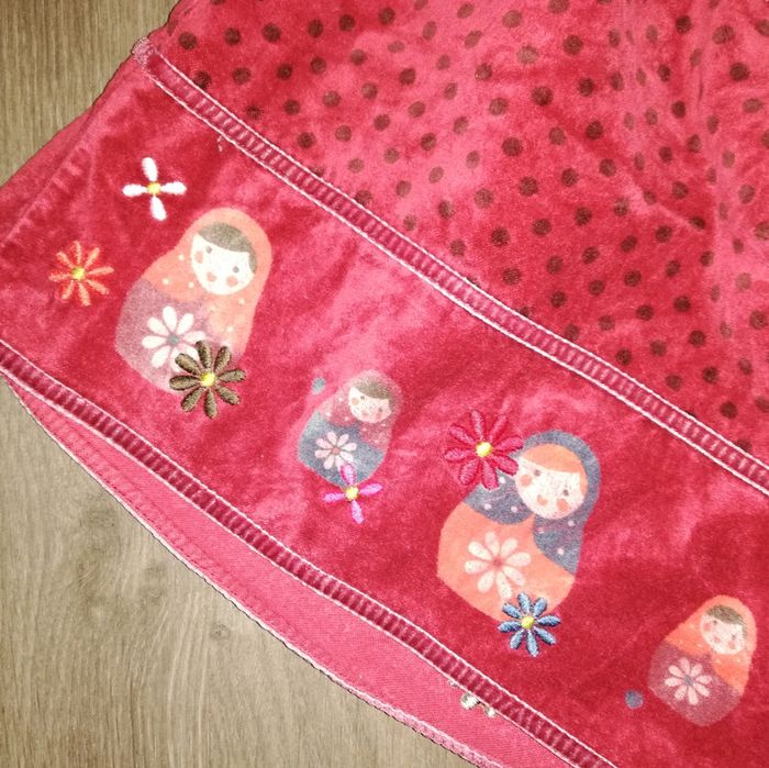 Jupe velours 5 ou 6 ans DPAM - photo numéro 4