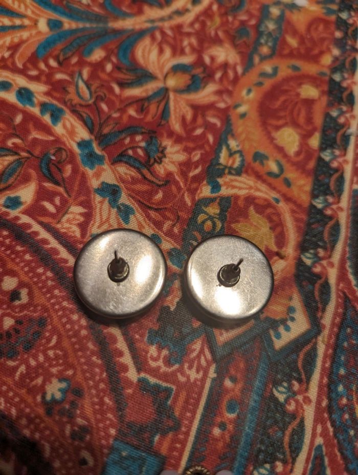 Boucles d'oreilles feuilles - photo numéro 3