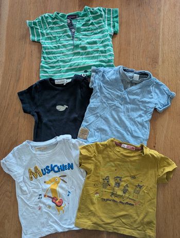 Lot 5 tee-shirt manches courtes garçon Sergent Major, Du pareil au Même, Orchestra