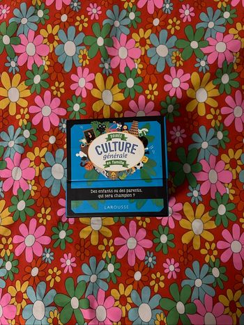 Jeu de société culture générale junior et adulte