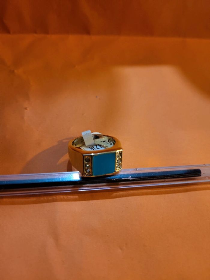 Bague Strass et squarz Taille 56