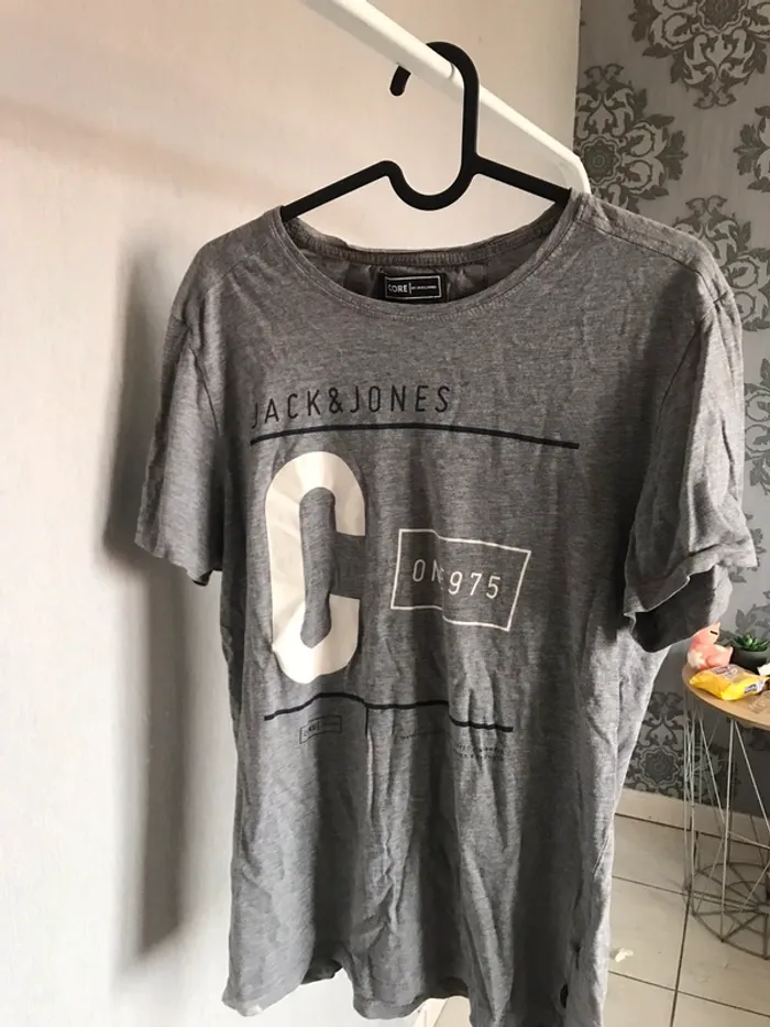 T shirt jack&jones gris