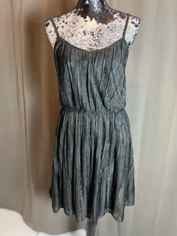 Robe liseré argenté