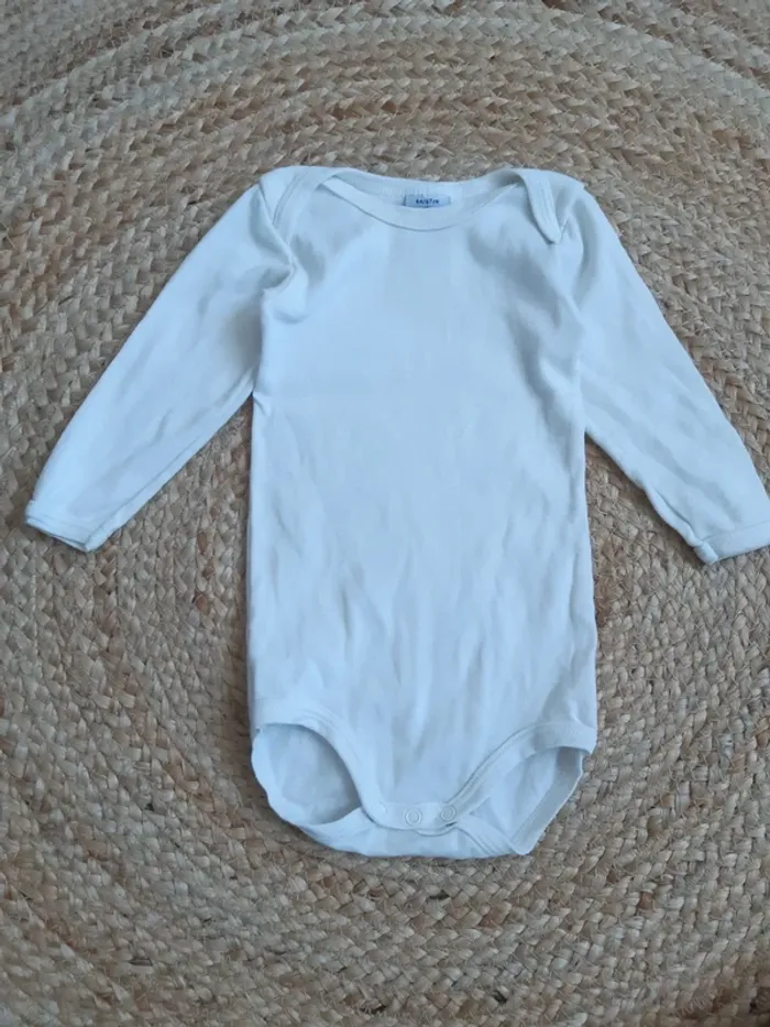 Lot de 6 bodies manches longues Petit Bateau - photo numéro 2