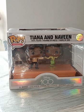 Pop Funko⭐100ans Disney🧡Tiana&Naveen⭐1322
