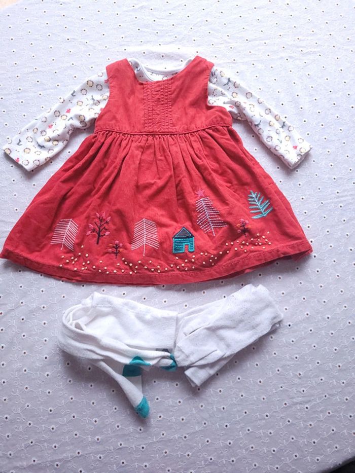 Lot fille automne hiver 9 mois - photo numéro 3