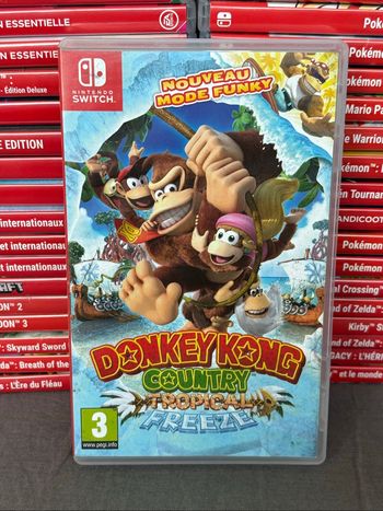 Jeu switch donkey kong tropical freeze