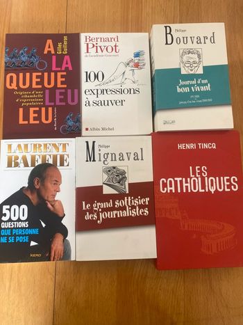 Lot de 6 Romans - Très Bon État