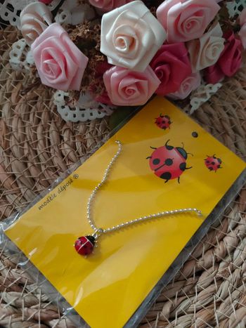 🐞Collier coccinelle🐞