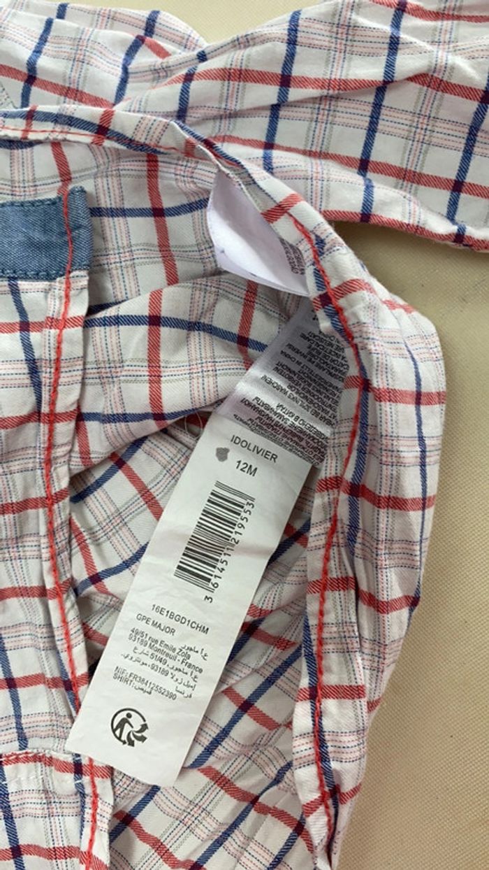 Chemise 12 mois - photo numéro 3