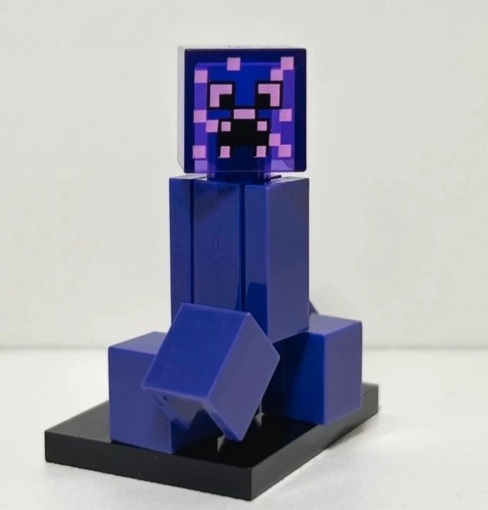 Figurines Minecraft Creeper Enchantée type lego