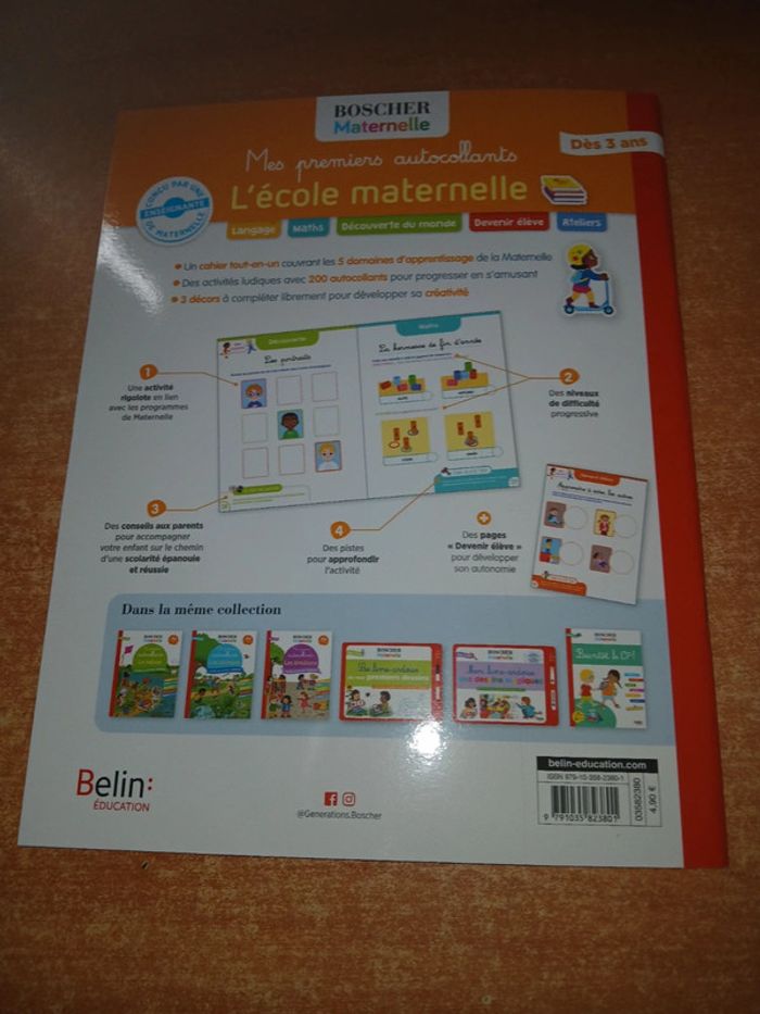 Mes premiers autocollants l'école maternelle - photo numéro 2