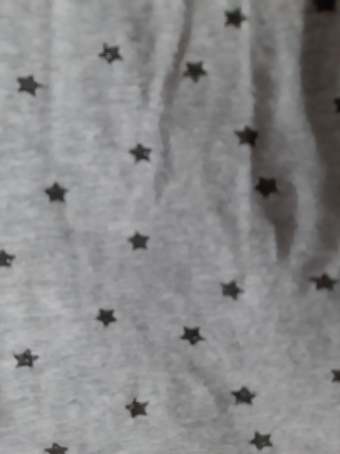 legging chaud doublé hiver fille (gris avec étoiles) - Kiabi - 3 ans - photo numéro 2