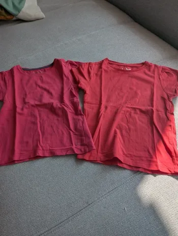 Lot t-shirt manche courte 4 ans