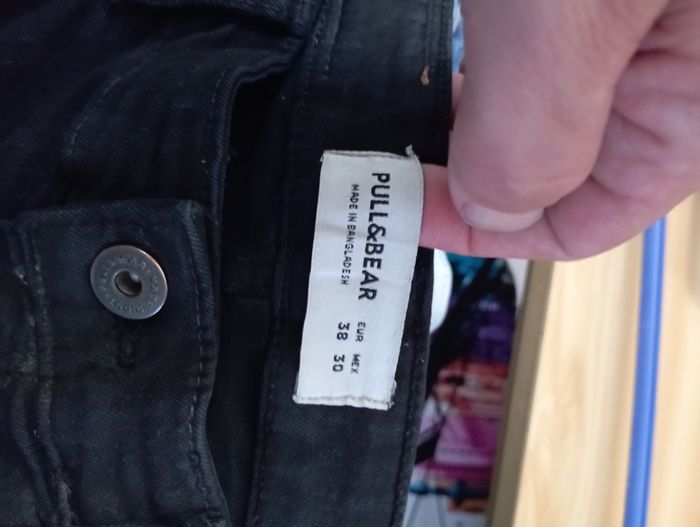 Jean slim taille 38 de marque pull et bear - photo numéro 7