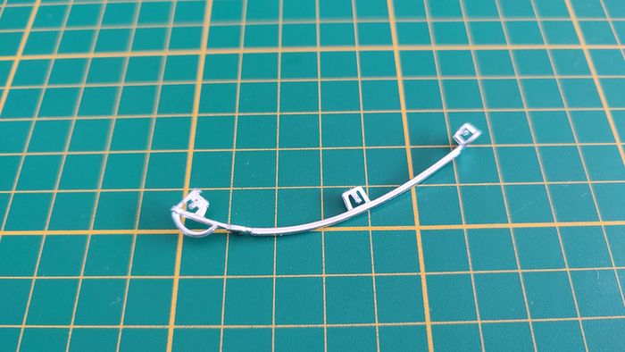 Baguette capot avant pièce miniature Burago Bburago Volkswagen Beetle 1955 1/18 1/18e 1/18ème #C59