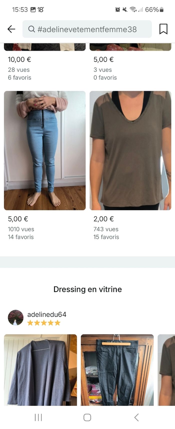 Lot de vetements femme T 38 - photo numéro 2