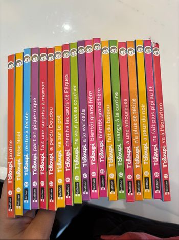 Lot de livre tchoupi