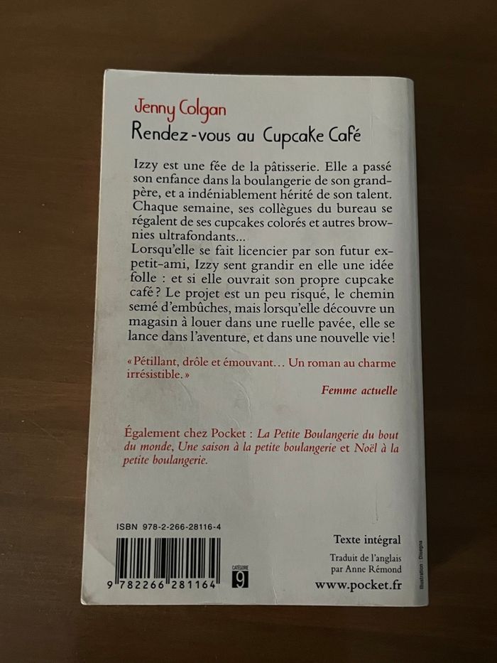 Rendez-vous au Cupcake Café Jenny Colgan POCKET - photo numéro 3