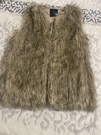 Veste sans manche fausse ferrure