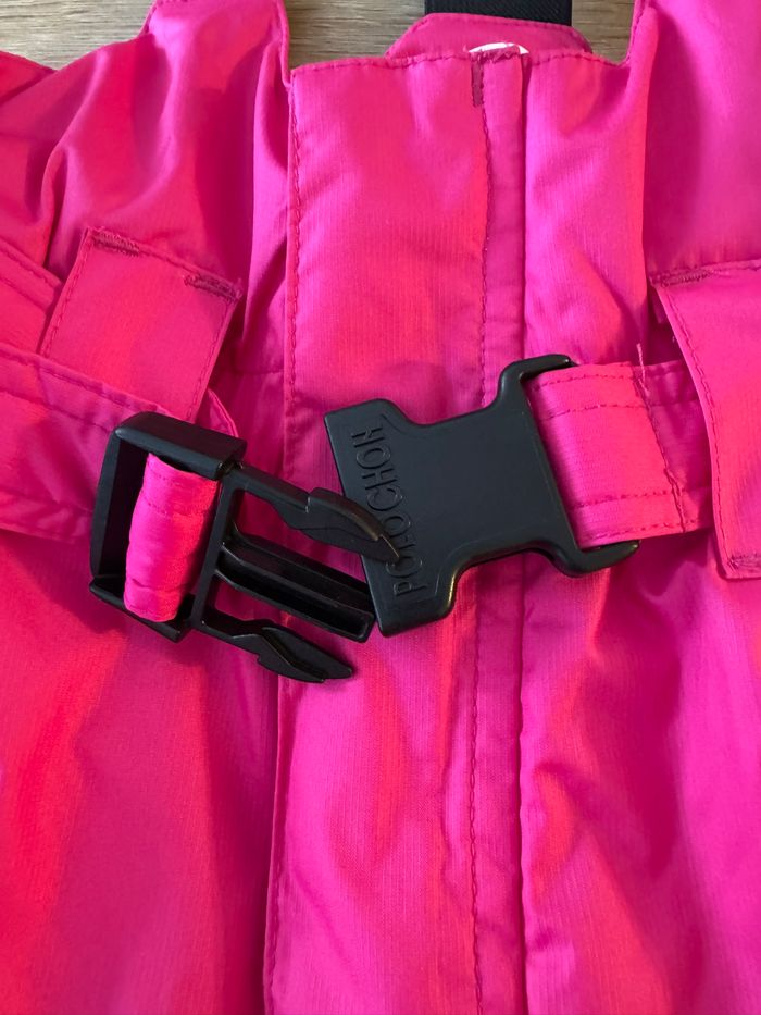Combi salopette de ski fille rose Etirel - photo numéro 3