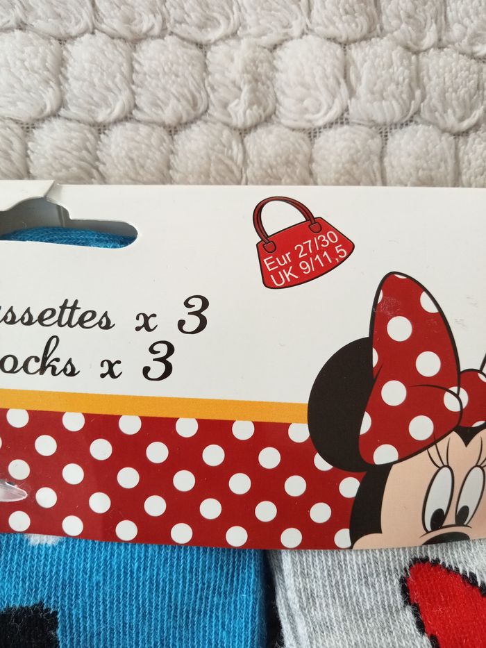 3 paires de chaussettes 27/30 - photo numéro 2
