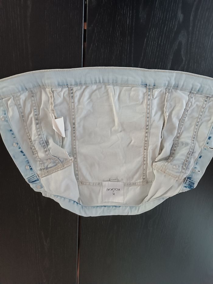 Veste en jean sans manche - photo numéro 2