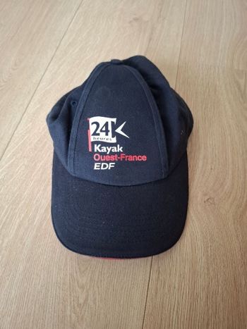 Casquette publicitaire mixte 24h Kayak Ouest-France EDF neuve