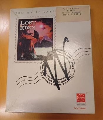 Jeu PC en boîte carton Lost eden (1995)