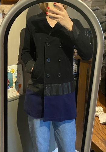 Manteau trench noir miss captain en 38