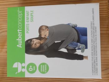 Porte-bébé dorsal et ventral Aubert Concept 0+