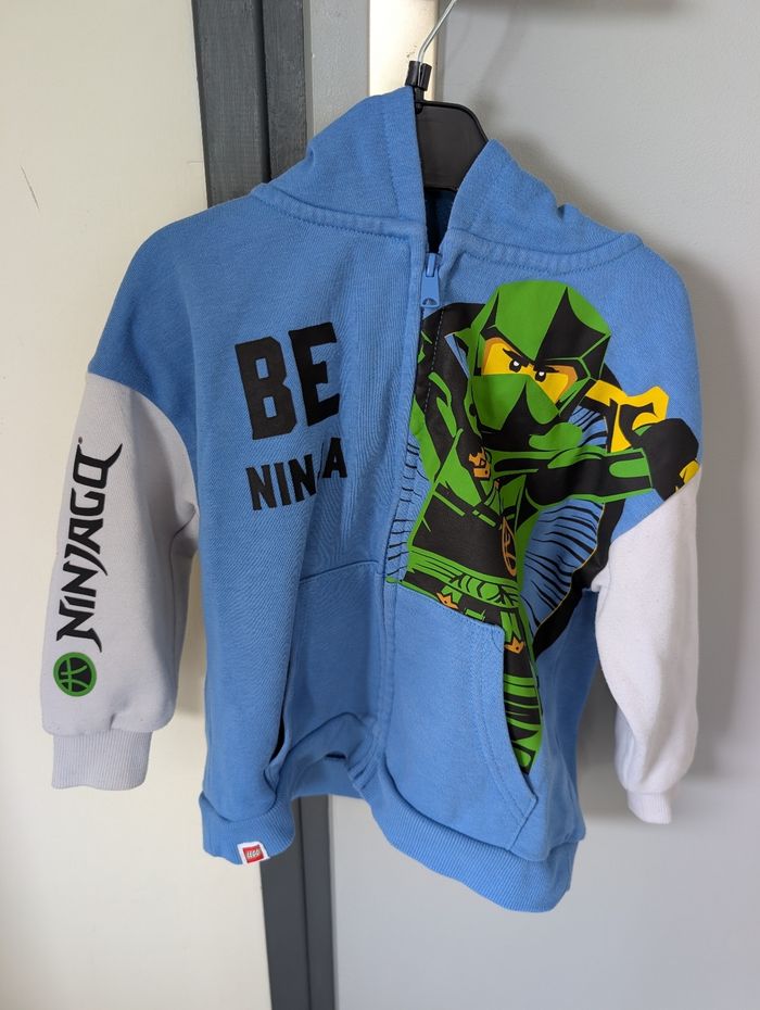 Gilet sweat à capuche garçon primark Lego Ninjago 3-4 ans 104 cm