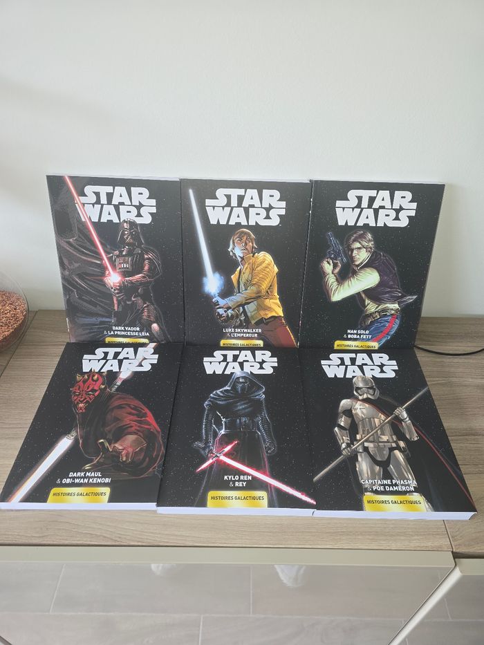 Ensemble de 6 livres star wars