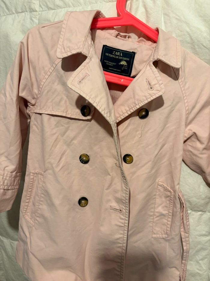 Trench veste Zara girl - photo numéro 3