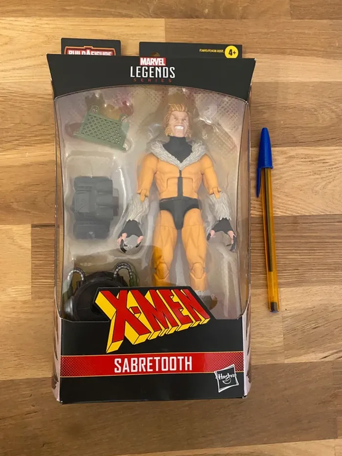 Lot Collection Figurines Marvel Legends Series X-Men What if - Sabretooth + Captain Carter - Hasbro - photo numéro 2