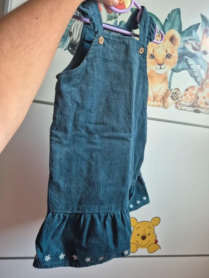 Robe velours côtelé 36 mois 98cm - photo numéro 3