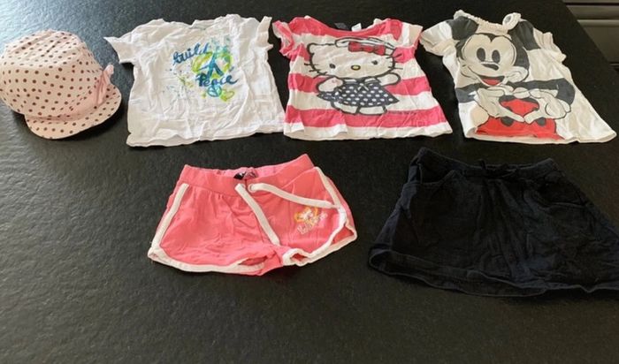 Lot 6 pièces été 4ans