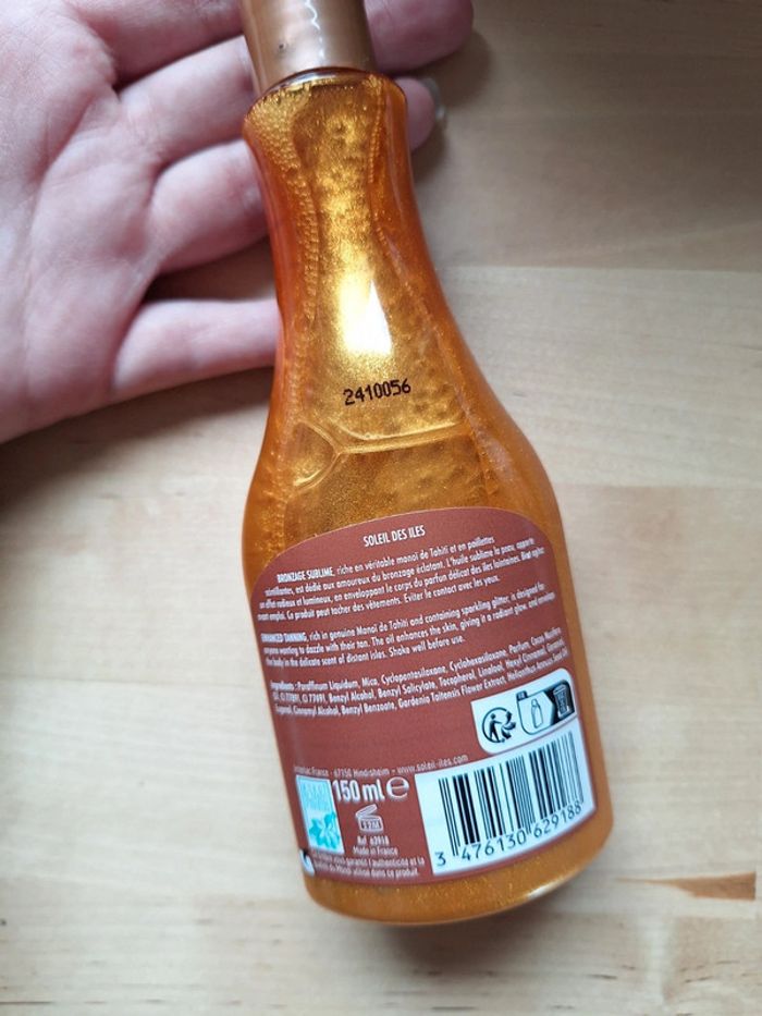 Huile scintillante bronzage sublime neuf jamais ouvert - photo numéro 3