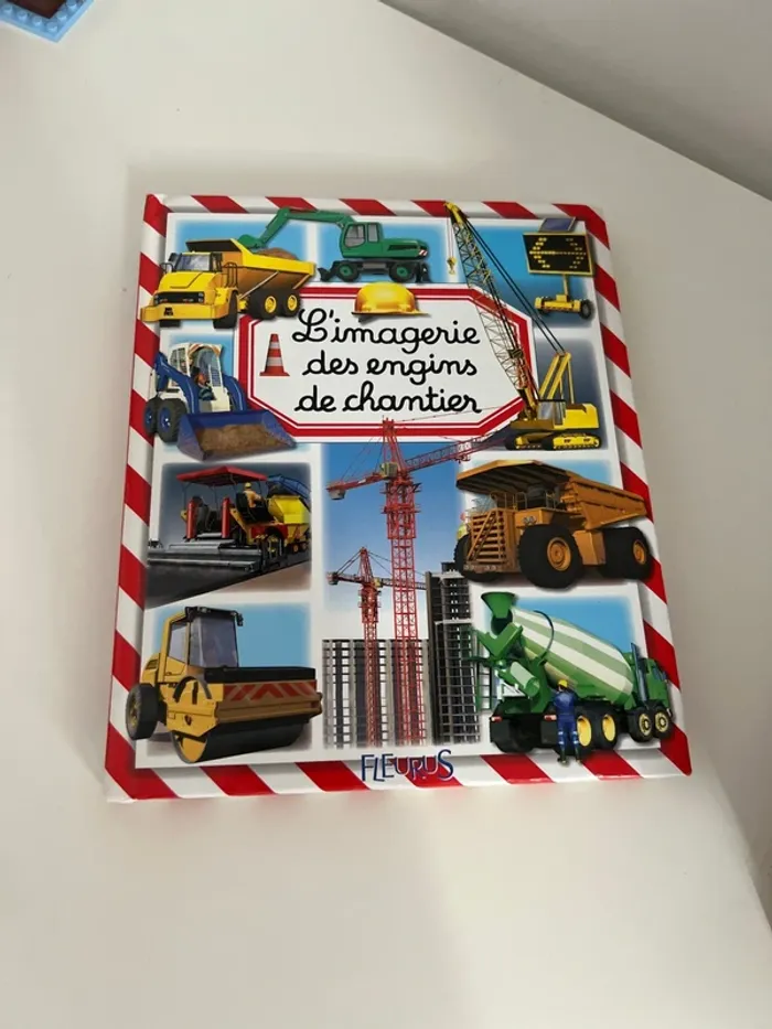 Livre l’imagerie des engins de chantier